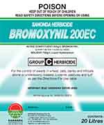 Label of SANONDA HERBICIDE BROMOXYNIL 200EC